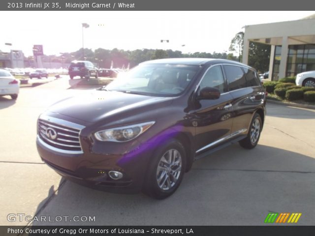 2013 Infiniti JX 35 in Midnight Garnet