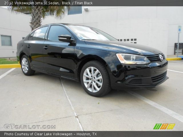 2012 Volkswagen Jetta SE Sedan in Black