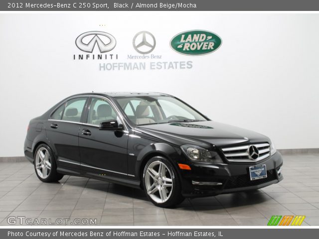 2012 Mercedes-Benz C 250 Sport in Black