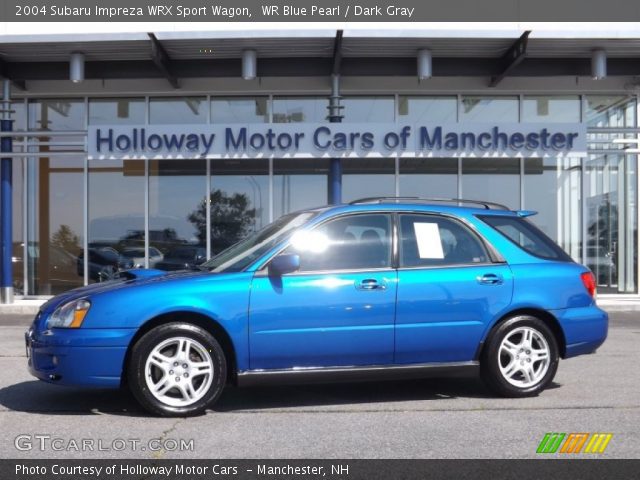 2004 Subaru Impreza WRX Sport Wagon in WR Blue Pearl