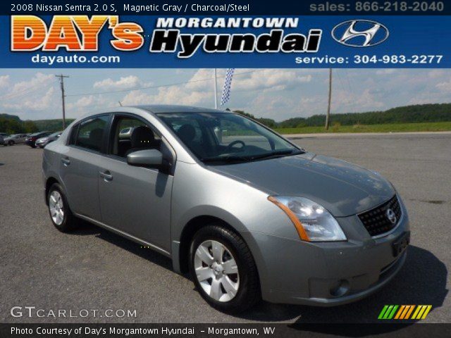 2008 Nissan Sentra 2.0 S in Magnetic Gray