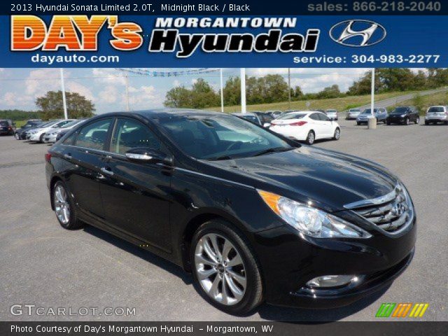 2013 Hyundai Sonata Limited 2.0T in Midnight Black