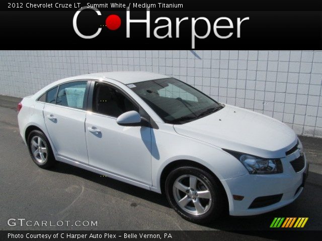 2012 Chevrolet Cruze LT in Summit White
