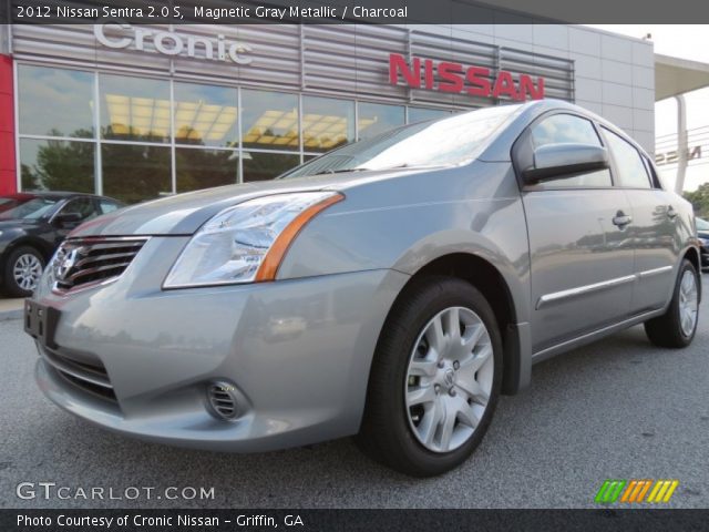 2012 Nissan Sentra 2.0 S in Magnetic Gray Metallic