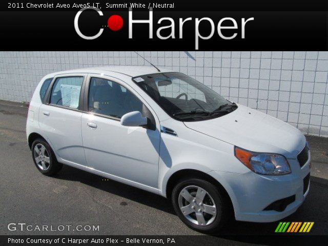 2011 Chevrolet Aveo Aveo5 LT in Summit White