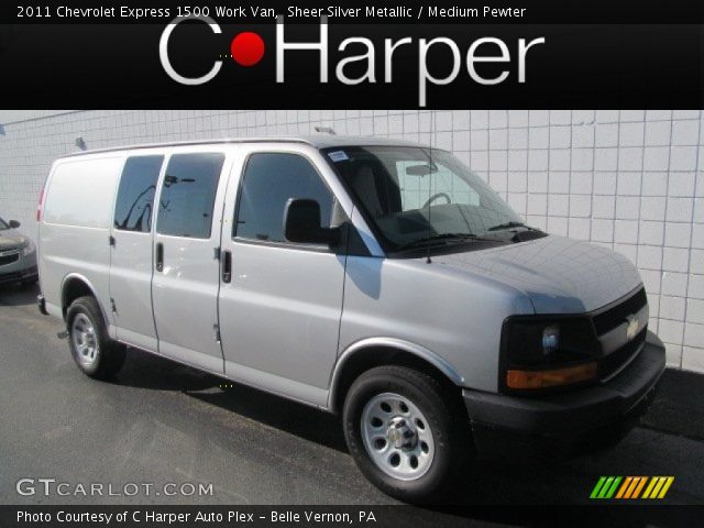 2011 Chevrolet Express 1500 Work Van in Sheer Silver Metallic