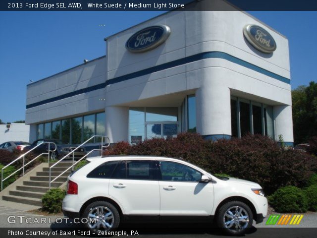 2013 Ford Edge SEL AWD in White Suede
