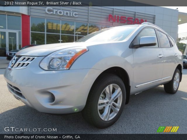 2012 Nissan Rogue SV in Brilliant Silver