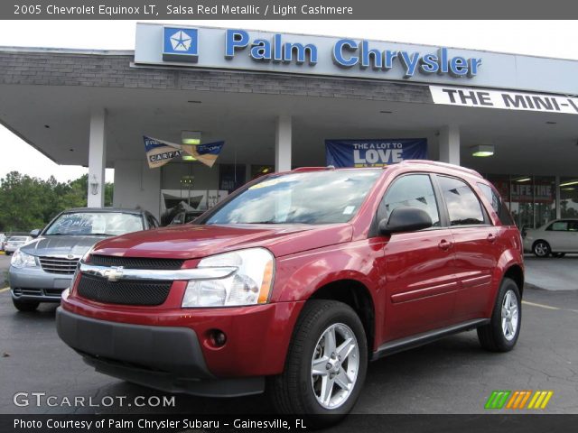 2005 Chevrolet Equinox LT in Salsa Red Metallic