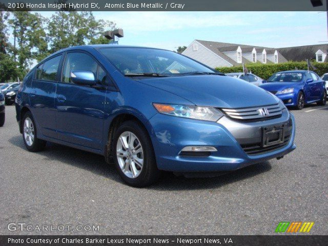 2010 Honda Insight Hybrid EX in Atomic Blue Metallic