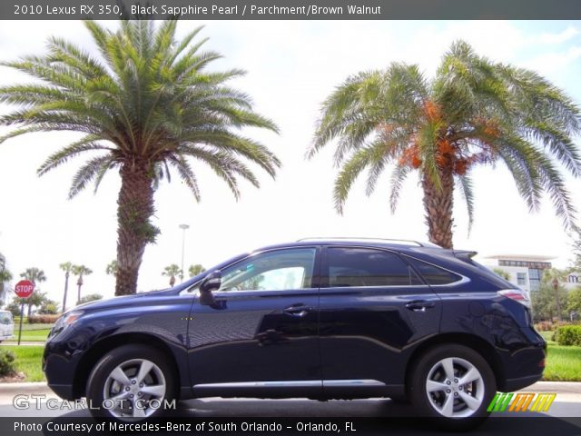 2010 Lexus RX 350 in Black Sapphire Pearl