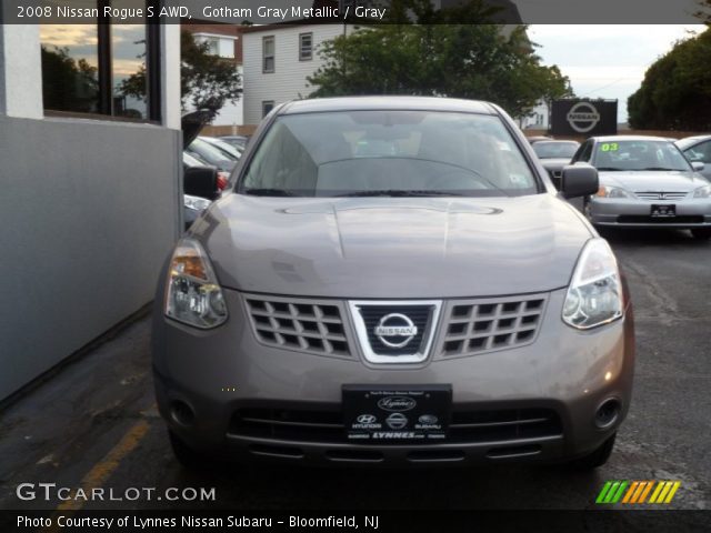 2008 Nissan Rogue S AWD in Gotham Gray Metallic