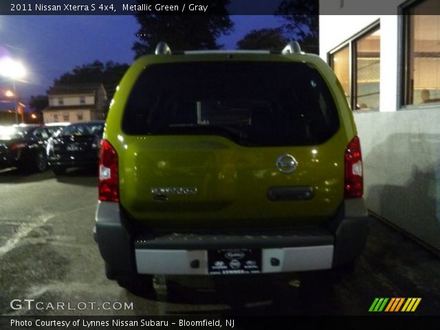 2011 Nissan Xterra S 4x4 in Metallic Green