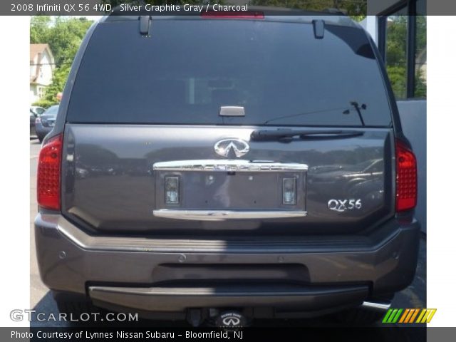 2008 Infiniti QX 56 4WD in Silver Graphite Gray