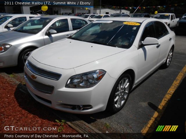2011 Chevrolet Malibu LTZ in Summit White