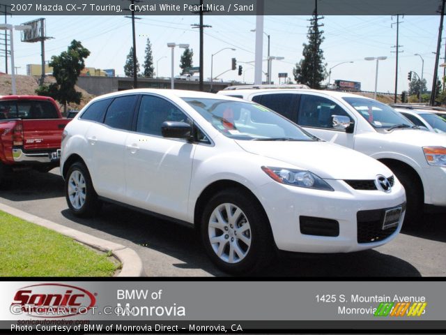 2007 Mazda CX-7 Touring in Crystal White Pearl Mica