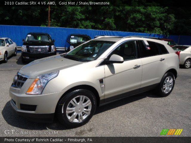 2010 Cadillac SRX 4 V6 AWD in Gold Mist