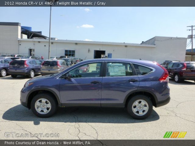 2012 Honda CR-V LX 4WD in Twilight Blue Metallic