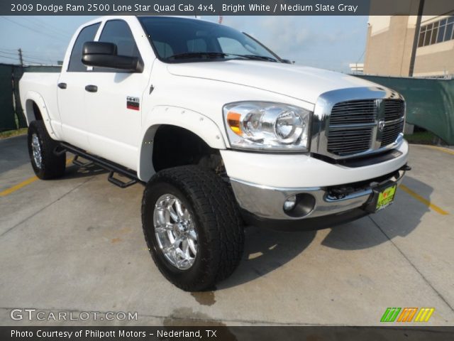 2009 Dodge Ram 2500 Lone Star Quad Cab 4x4 in Bright White