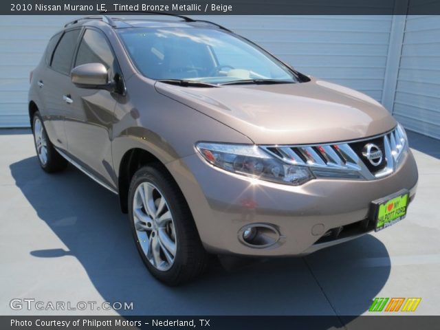 2010 Nissan Murano LE in Tinted Bronze Metallic