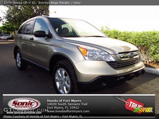 2009 Honda CR-V EX in Borrego Beige Metallic