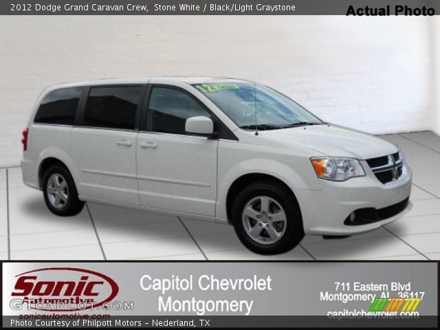 2012 Dodge Grand Caravan Crew in Stone White