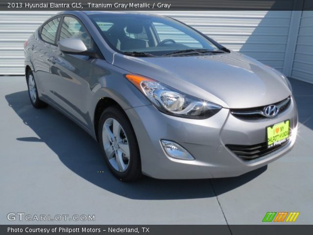 2013 Hyundai Elantra GLS in Titanium Gray Metallic