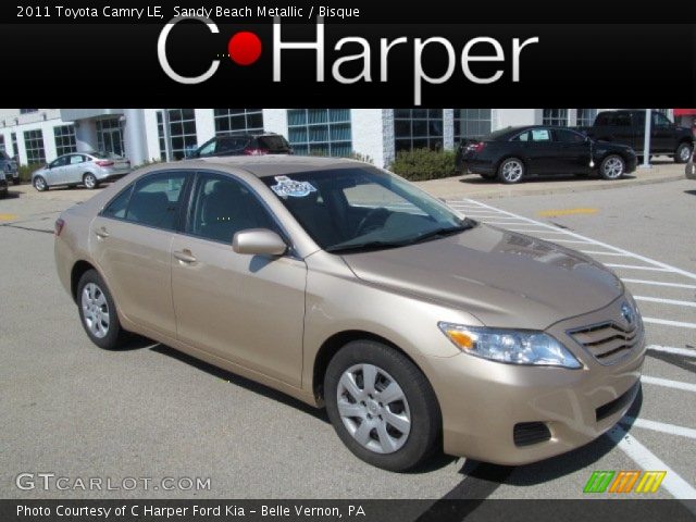 2011 Toyota Camry LE in Sandy Beach Metallic