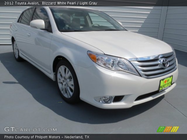 2012 Toyota Avalon  in Blizzard White Pearl