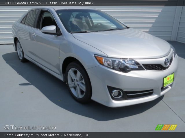 2012 Toyota Camry SE in Classic Silver Metallic