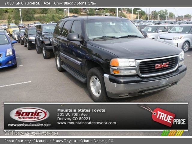 2003 GMC Yukon SLT 4x4 in Onyx Black