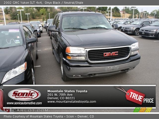 2002 GMC Yukon SLT 4x4 in Onyx Black