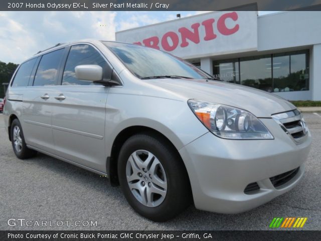 2007 Honda Odyssey EX-L in Silver Pearl Metallic