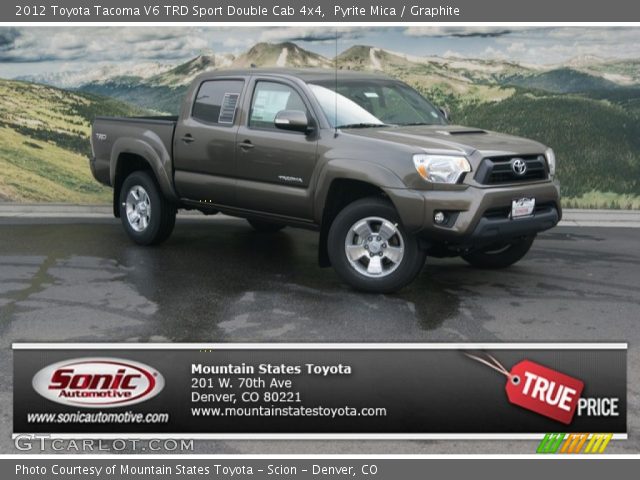 2012 Toyota Tacoma V6 TRD Sport Double Cab 4x4 in Pyrite Mica