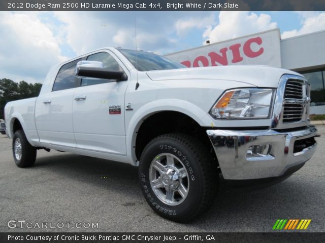 2012 Dodge Ram 2500 HD Laramie Mega Cab 4x4 in Bright White