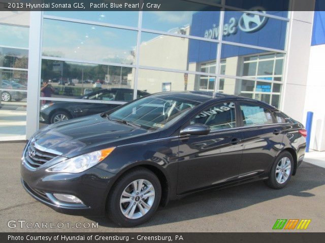 2013 Hyundai Sonata GLS in Pacific Blue Pearl
