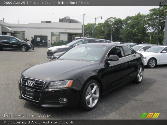 2009 Audi A5 3.2 quattro Coupe in Brilliant Black