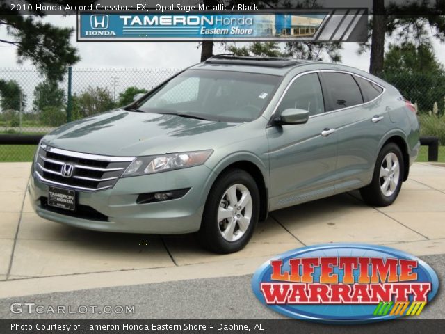 2010 Honda Accord Crosstour EX in Opal Sage Metallic