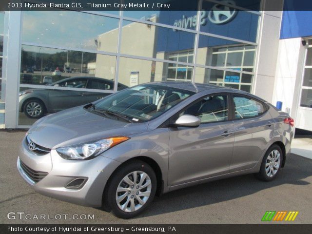 2013 Hyundai Elantra GLS in Titanium Gray Metallic