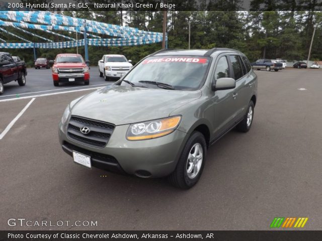 2008 Hyundai Santa Fe GLS in Natural Khaki Green