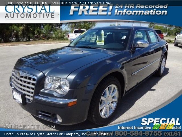 2008 Chrysler 300 C HEMI in Steel Blue Metallic
