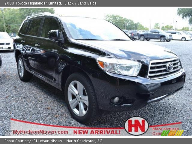 2008 Toyota Highlander Limited in Black