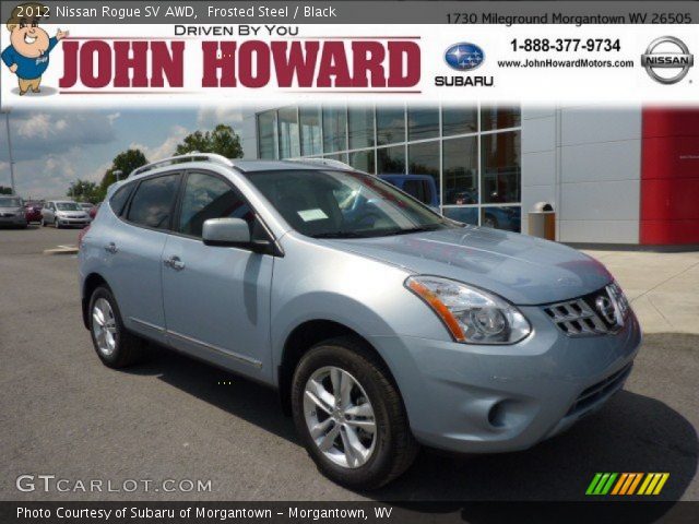 2012 Nissan Rogue SV AWD in Frosted Steel