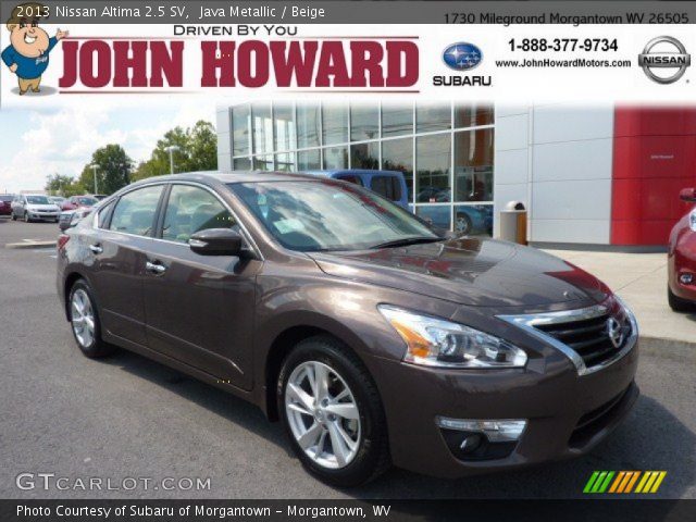 2013 Nissan Altima 2.5 SV in Java Metallic