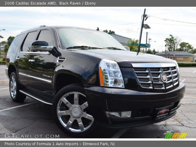 2008 Cadillac Escalade AWD in Black Raven