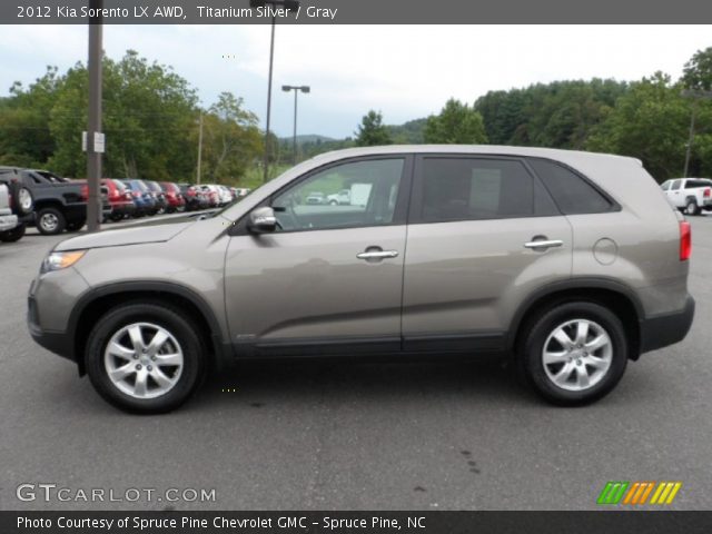 2012 Kia Sorento LX AWD in Titanium Silver