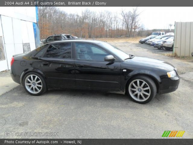 2004 Audi A4 1.8T quattro Sedan in Brilliant Black