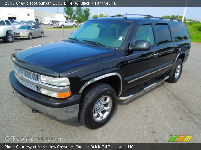 2003 Chevrolet Suburban 1500 LT 4x4 in Black