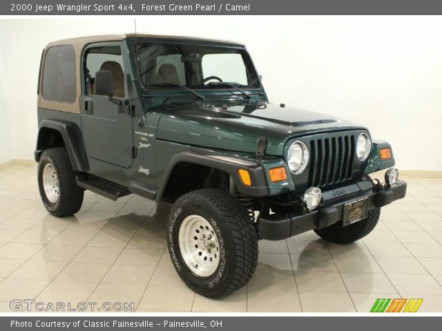 2000 Jeep Wrangler Sport 4x4 in Forest Green Pearl