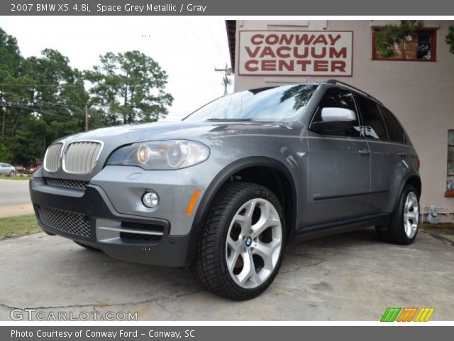 2007 BMW X5 4.8i in Space Grey Metallic